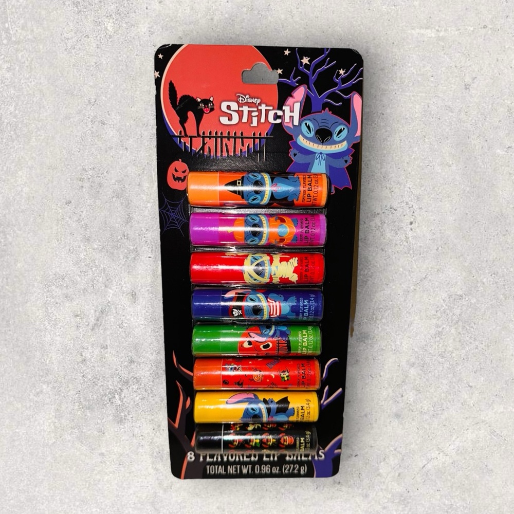 New Stitch Halloween Flavored Lip Balm Set